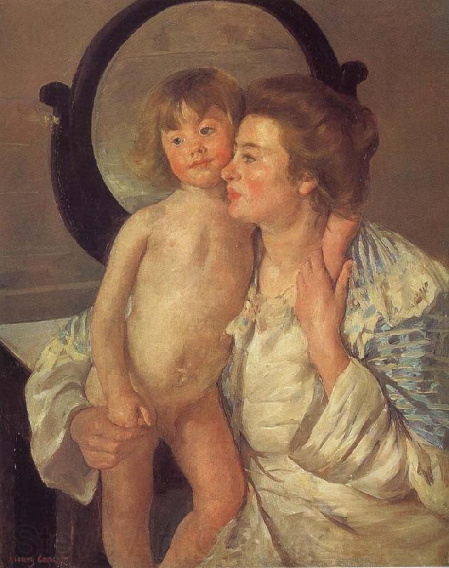 Mary Cassatt Mother and son Norge oil painting art